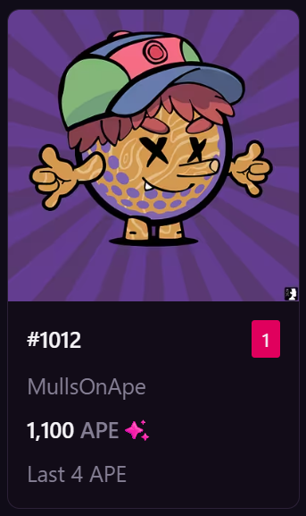 hiisver's tweet photo. Crazy giveaway! @MullsOnApe 1/1 🤯

Follow @apelancecom @hiilink 
Comment &amp; Retweet!

The winner will be announced when the Apelance and Hiilink accounts reach 1,000 followers. https://t.co/GMiiiBoH4U