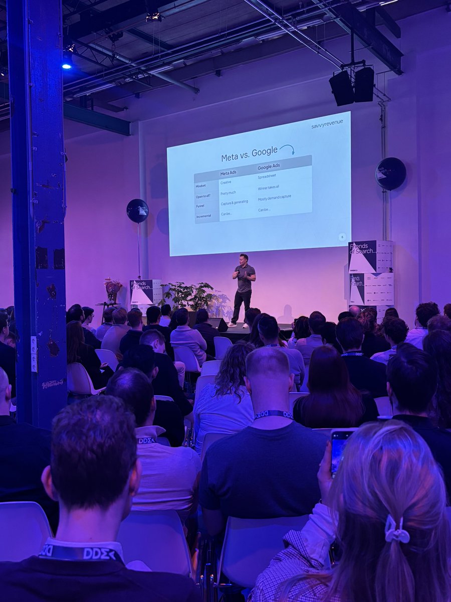 Meta vs. Google. <a href="/AndrewLolk/">Andrew Lolk</a> breaks down the key mistakes brands make when transitioning from Meta to Google
#ppc #fos25