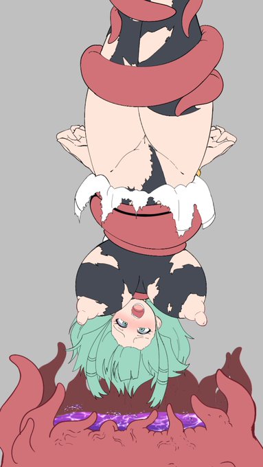 吊るされた状態でのエロモンスターも欲しかったので余裕があったらアップデートで追加するかもしれない進捗 