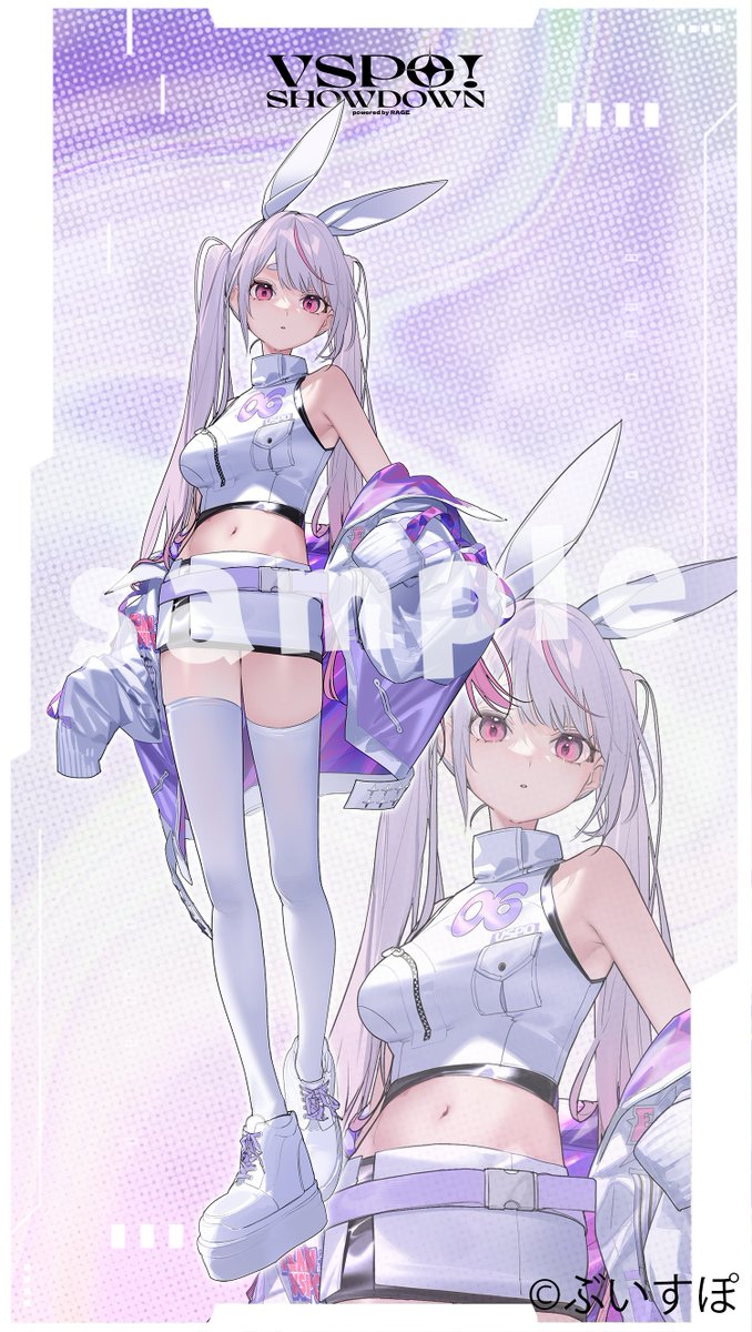 キービジュ💜 ちゅなちゃんが作ってくれた！