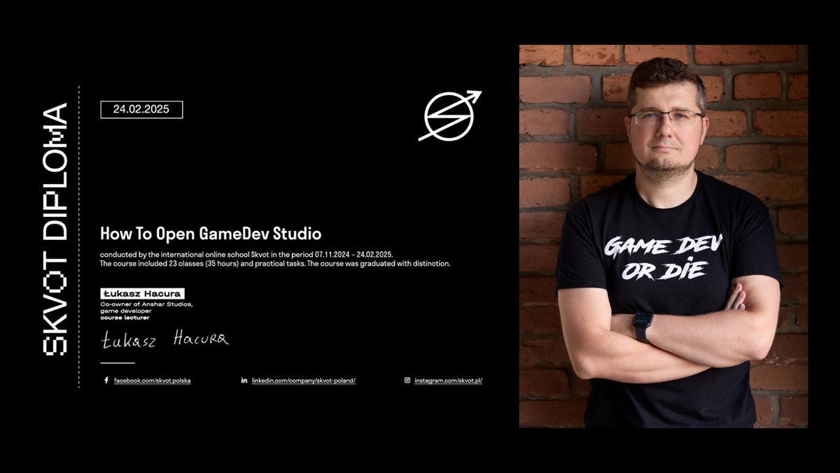 For the past few months, I had the pleasure of running the online course "How to Open a GameDev Studio" for SKVOT.

I worked with an incredible group! It was a rewarding experience and a great way to pay it forward!