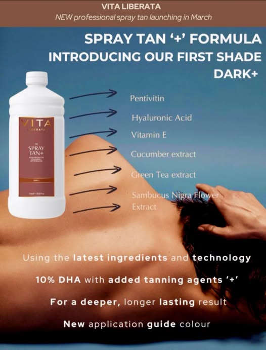 Excited to receive ‘The NEW Vita Liberata DARK+’ Shade Perfect for those of you who want a deeper, longer lasting tan this summer
See website for more info &amp; our best tanning tips
city-retreat.com/tanning/
Should be with us next week, just in time for spring
#spraytan #vitaliberata