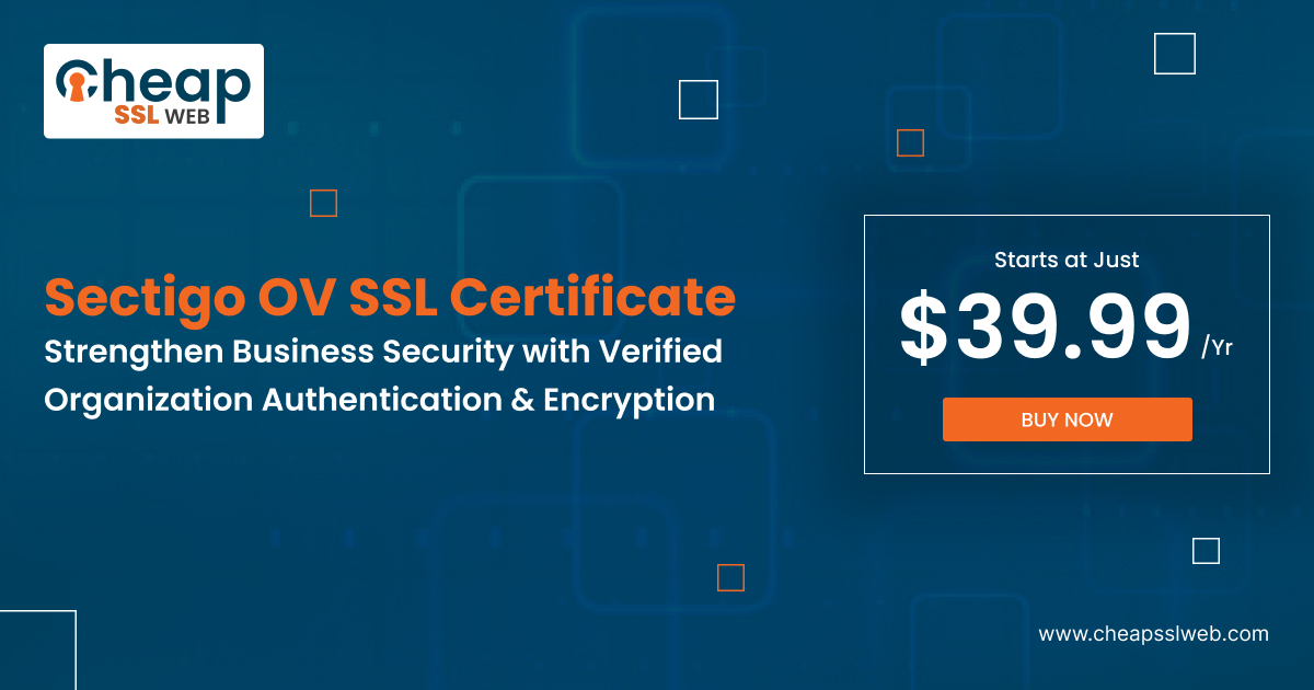 cheapsslweb's tweet image. Secure Your Organization&apos;s Sensitive Information with Sectigo OV SSL Certificate Along with 256-bit Encryption &amp;amp; a $1,000,000 Warranty!&quot;

Buy Now:- cheapsslweb.com/sectigo-ov-ssl

#Sectigo #WebsiteSecurity #sectigossl #ovssl