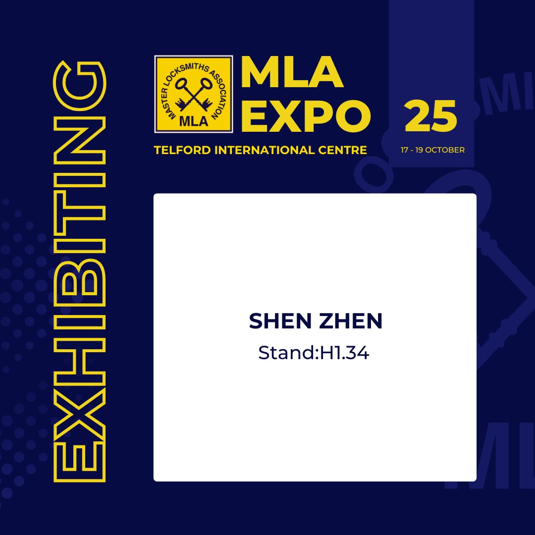 MLA Expo | 17th - 19th Oct 2025 FREE ENTRY (@mlaexpo) on Twitter photo π£ We are thrilled to announce that Shen Zhen Chang Guang Technology Company Limited will exhibit at the MLA Expo 2025, Telford International Centre, Stand H1.34, from October 17β19, 2025.
EXHIBITOR LIST
locksmiths.co.uk/mla-expo/exhibβ¦
π GET YOUR FREE TICKET π
locksmiths.yarringtonevents.co.uk π£ We are thrilled to announce that Shen Zhen Chang Guang Technology Company Limited will exhibit at the MLA Expo 2025, Telford International Centre, Stand H1.34, from October 17β19, 2025.
EXHIBITOR LIST
locksmiths.co.uk/mla-expo/exhibβ¦
π GET YOUR FREE TICKET π
locksmiths.yarringtonevents.co.uk
