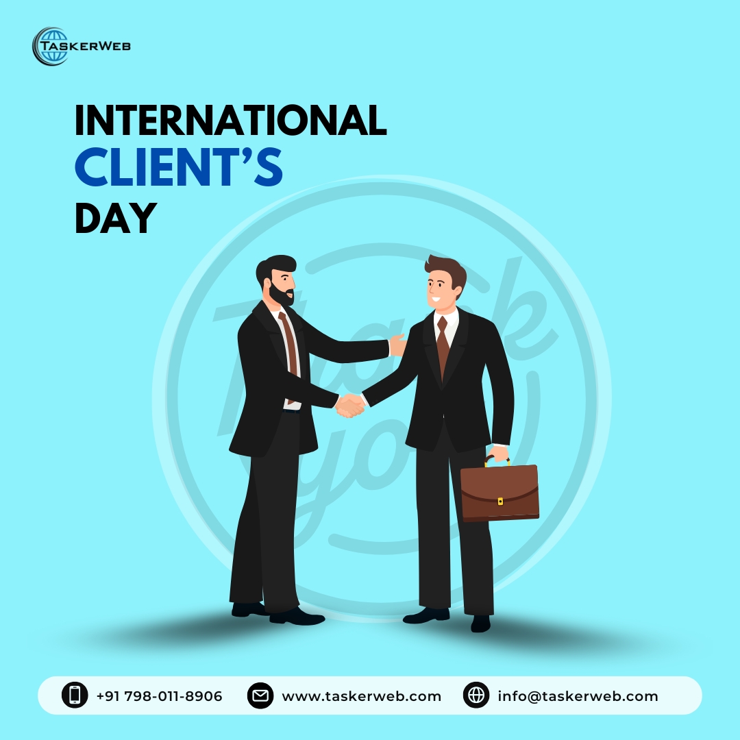 TaskerWeb_'s tweet image. It's always about connections.
Happy International Client's Day to the partners who inspire us to push boundaries and achieve greatness together.
Your success is our mission. 
#ClientAppreciation #taskerweb