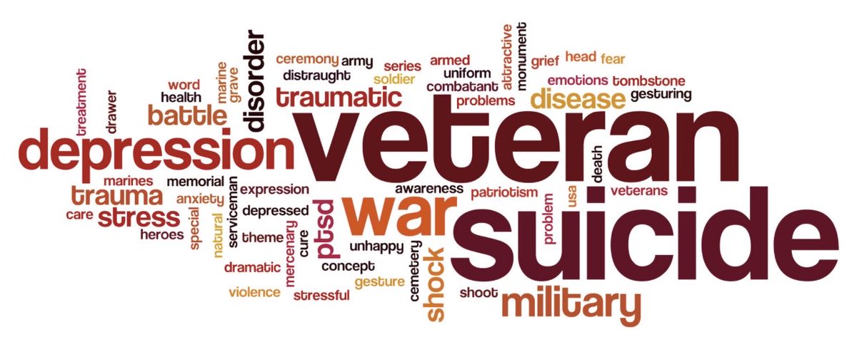 ONE #VeteranSuicide is too many! Let’s all do our part to 🛑 and positively intervene whenever possible.👇🏾

Contact the Veterans Crisis Line to receive 24/7 confidential support. To reach responders, Dial 988 then Press 1, chat online at VeteransCrisisLine.net/Chat, or text 838255.