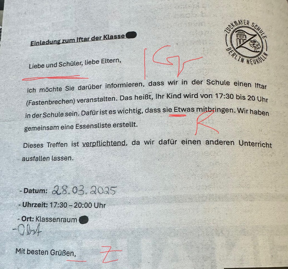 <a href="/BZSchupelius/">Gunnar Schupelius</a> Geschrieben von einem ehemaligen Schüler 😂
