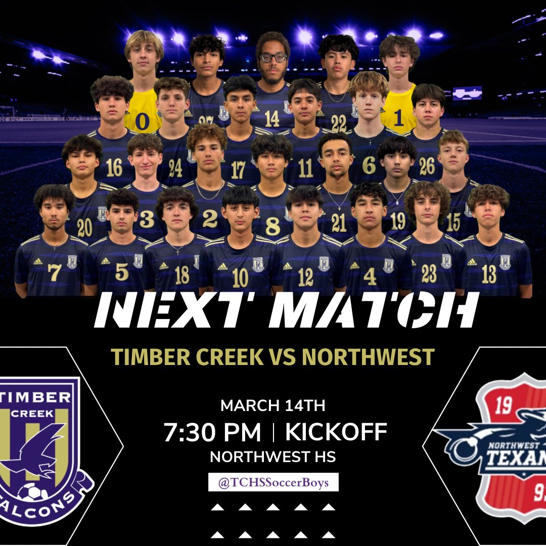 Timber Creek HS Boys Soccer (@tchssoccerboys) on Twitter photo 
