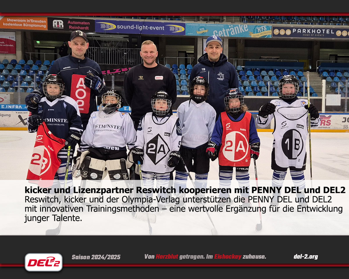 DEL2_News's tweet photo. Die Stammvereine der @DELoffiziell  und #DEL2 setzen auf innovative Trainingsleibchen von Reswitch, um die kognitive Entwicklung &amp; Handlungsschnelligkeit zu fördern. Möglich macht dies eine Kooperation zwischen Reswitch, @kicker &amp; der Olympia-Verlag GmbH. https://t.co/9mwxK7jDrx https://t.co/6Gaj6Nl4el