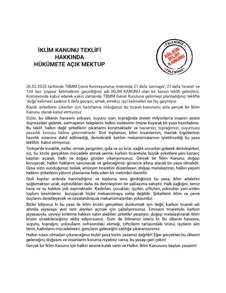 Kdz.Ereğli Çevre Platformu (KERÇEP) tweet media