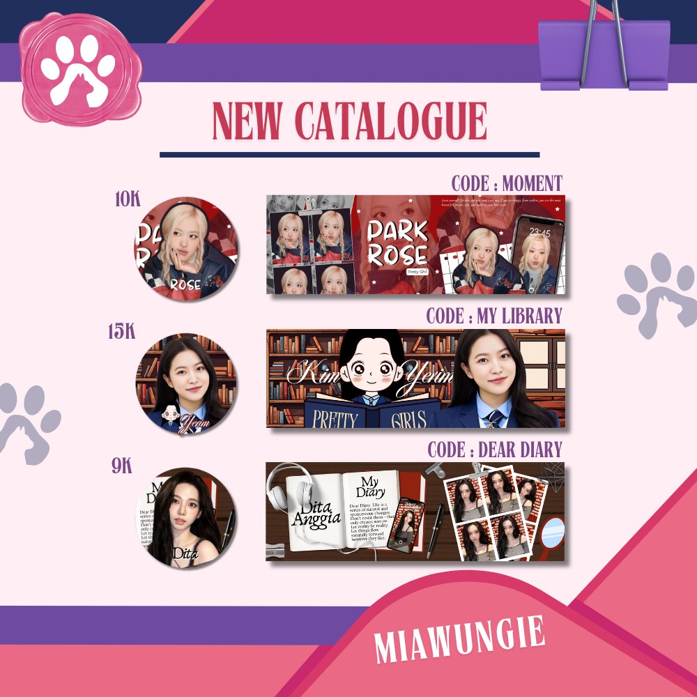 miawungie's tweet image. ⠀                            GIVEAWAY
                                 HELP RT

Hi, aku mau ngenalin katalog baruku sekalian adain giveaway. Mari ikutan kak, diambil 3 pemenang.

Syarat
- Follow @miawungie
- RT tweet ini &amp;amp; Tag teman kalian

#zonauang #zonajajan #ZonaBA