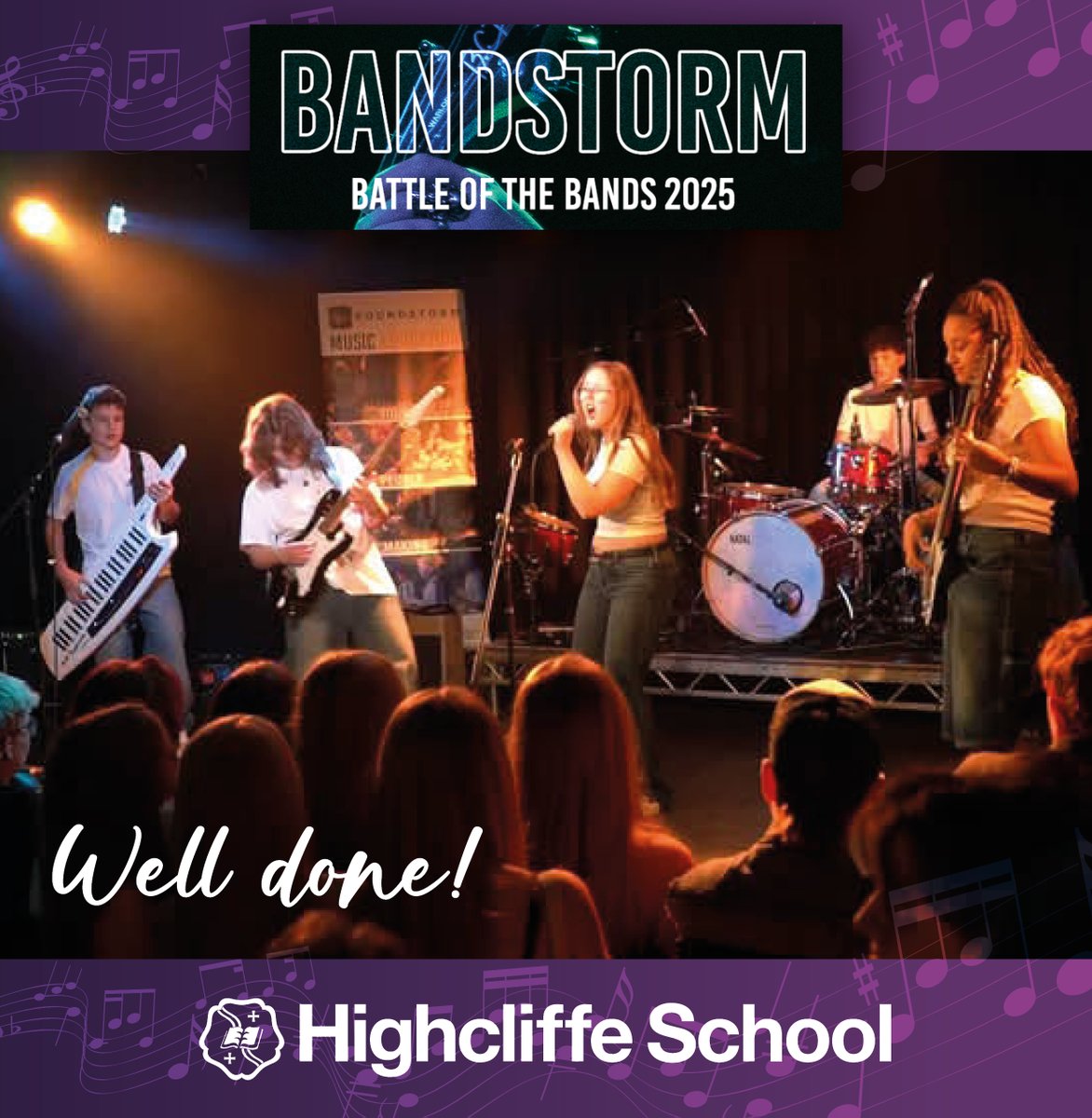 Highcliffe School (@highcliffesch) on Twitter photo BandStorm 2025
Well done to finalists Hannah, James, Trinity, Eva & Oscar B and their band Aether for coming 2nd in the SoundStorm battle of the bands competition. Well done also to Highcliffe’s Oscar D & his band Head On The Door for achieving 3rd place.
<a href="/HighcliffeMusic/">Highcliffe Music</a> BandStorm 2025
Well done to finalists Hannah, James, Trinity, Eva & Oscar B and their band Aether for coming 2nd in the SoundStorm battle of the bands competition. Well done also to Highcliffe’s Oscar D & his band Head On The Door for achieving 3rd place.
<a href="/HighcliffeMusic/">Highcliffe Music</a>