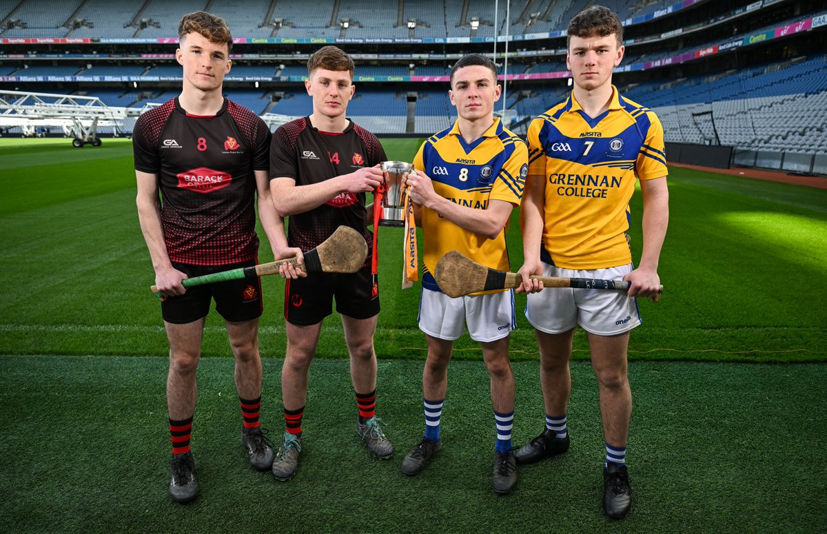 officialgaa's tweet photo. Scoil Phobal Roscrea &amp; Grennan College Thomastown go head-to-head in the @MasitaIreland GAA PPS Niall McInerney Cup Final tomorrow at 1PM!🏆

Watch the action live with the link below ⬇️

https://t.co/1vHwsXMP1y https://t.co/N7hWN3llIS