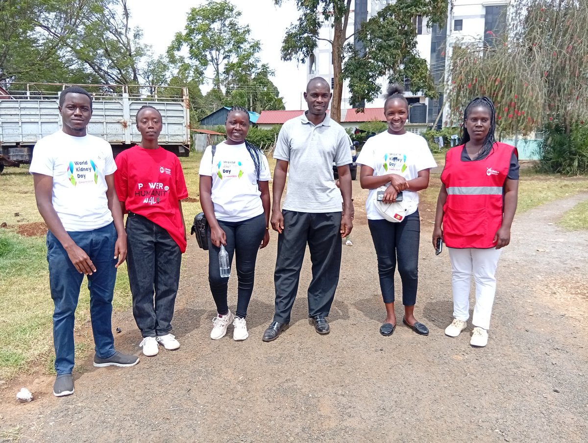JikazeFndtion's tweet photo. Today being #WorldKidneyDay We joined @RaphaHospitalEldoret To raise awareness about kidney health. Get your kidneys checked, stay hydrated, and make healthy lifestyle choices. #KidneyHealth #HealthyLiving #RaphaCares https://t.co/CYlnajwDo3
