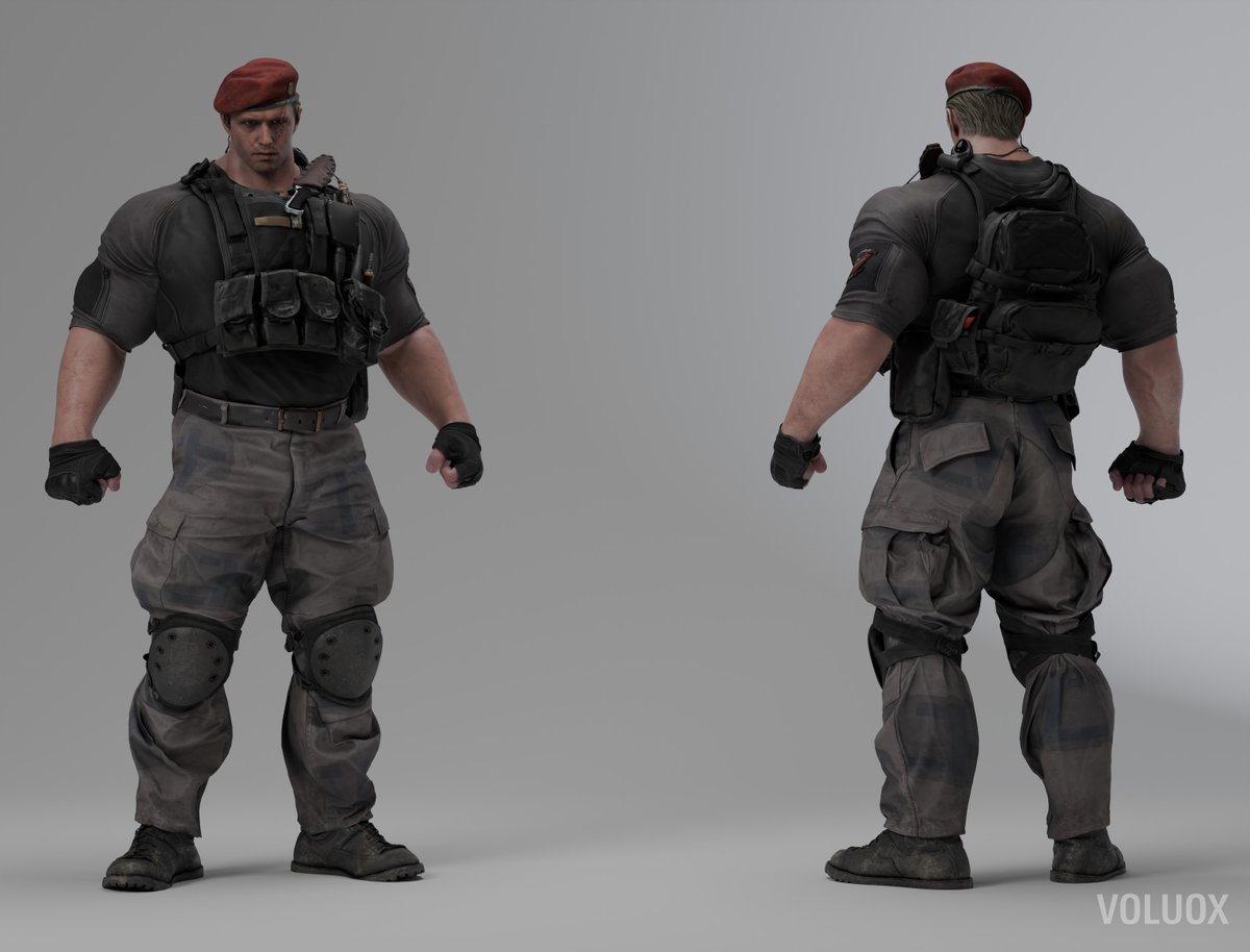 [Model] Jack Krauser (Resident Evil 4)
Available for early access on 🅿️!