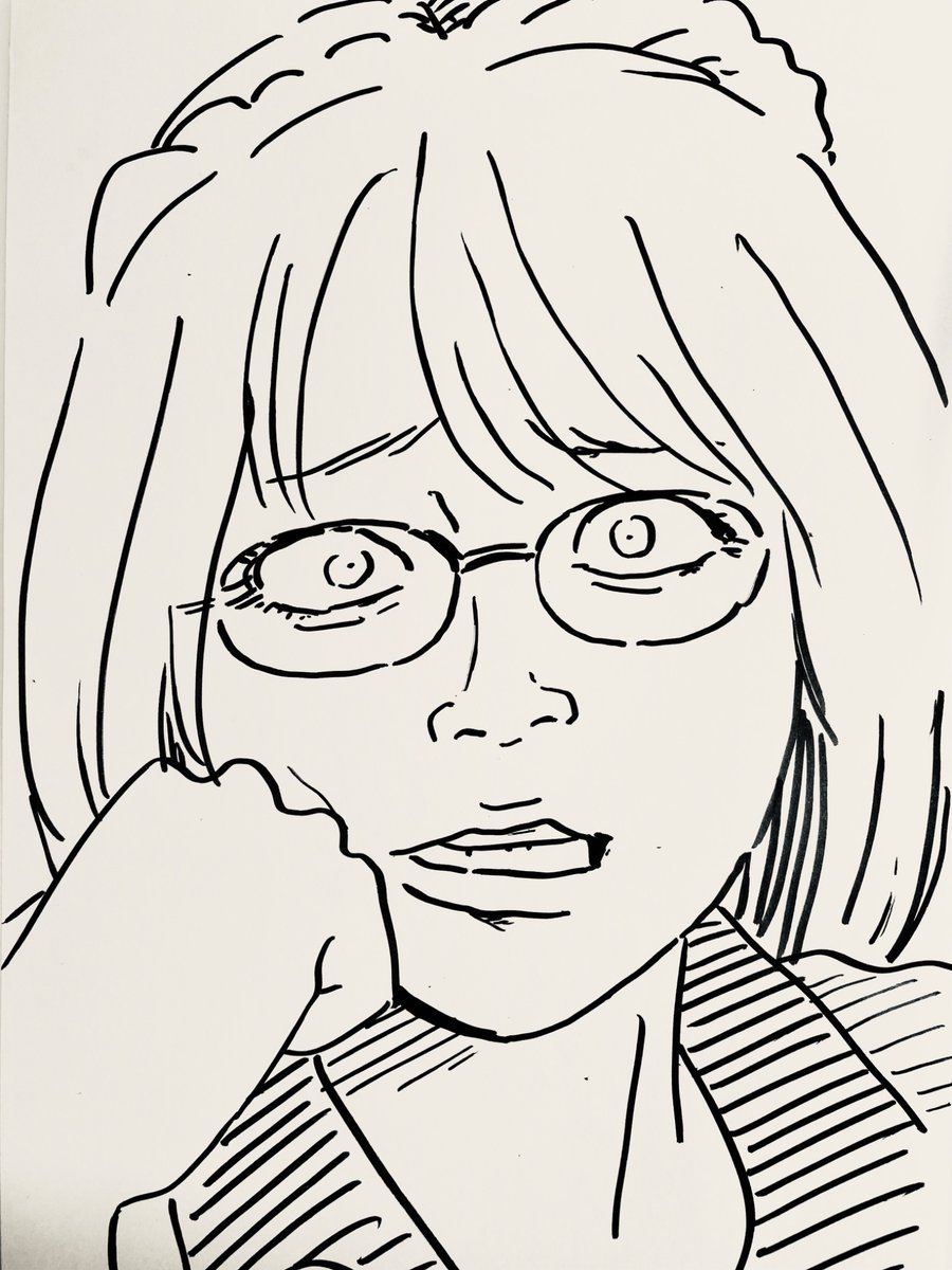 亜樹さん応援に、瑠美さん描いた 