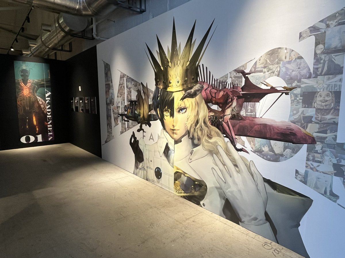 「メタファー:リファンタジオ展行ってきた!開発中のラフ画とか色々展示してあって良か」|おーすず葵のイラスト