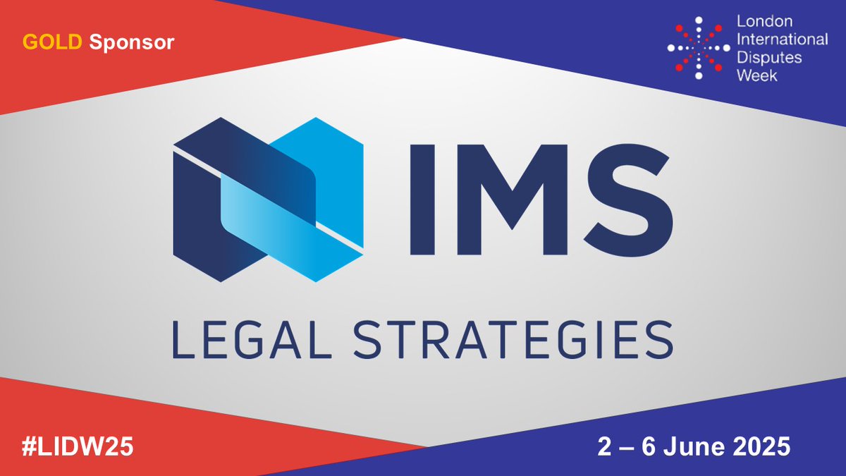 Joining us again for #LIDW25 as a Gold Sponsor, IMS Legal Strategies supports the world’s top lawyers in positioning complex, large-scale disputes for success and protecting hard-earned reputations.

Learn more about how IMS at imslegal.co.uk.