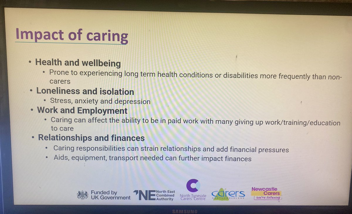SP MBARA (@spmbara) on Twitter photo Our <a href="/NHSThinkCarer/">NHSThinkCarer</a> ICS Carers Leads Session-Working for Carers presented by <a href="/newcastlecarers/">Newcastle Carers</a> now underway. Highlighting the impact of caring : health & wellbeing, loneliness & isolation employment, relationships & finance #NHSThinkCarer 💙 Our <a href="/NHSThinkCarer/">NHSThinkCarer</a> ICS Carers Leads Session-Working for Carers presented by <a href="/newcastlecarers/">Newcastle Carers</a> now underway. Highlighting the impact of caring : health & wellbeing, loneliness & isolation employment, relationships & finance #NHSThinkCarer 💙