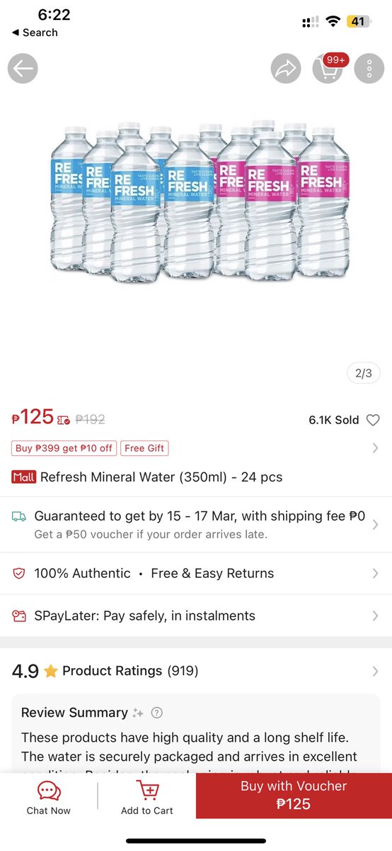 good to stock to give out for delivery riders this summer⬇️

s.shopee.ph/4L5DMFNI6F