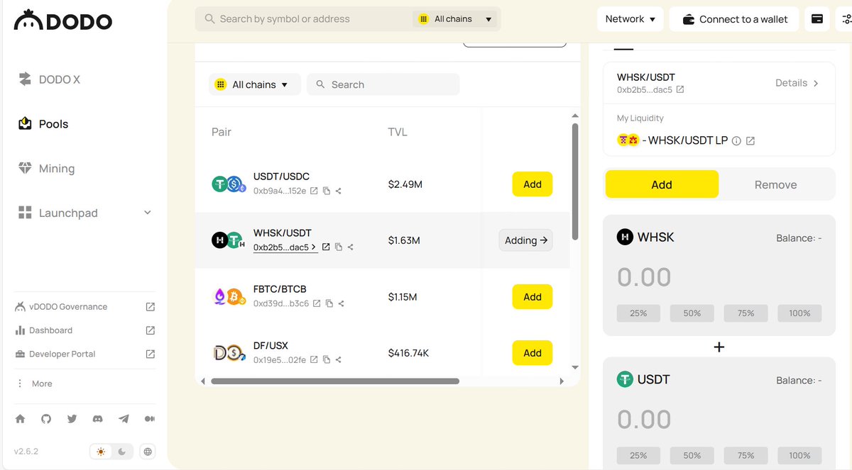 HSKChain's tweet photo. 🌟 Important Announcement: HashKey Chain's HSK Liquidity Integration with DODO Platform 🌟

🔥 We are pleased to announce the successful deployment of HSK liquidity on the DODO decentralized exchange. A multi-million dollar HSK/USDT liquidity pool is now operational, marking a significant milestone in HashKey Chain's ecosystem development. 📈

⚡ This strategic partnership enhances:
• Trading efficiency 💹
• Market depth 📊
• Liquidity accessibility 🌊

🤝 DODO's proven DEX infrastructure combined with HSK liquidity creates a robust foundation for future DeFi innovation. 

�� We look forward to expanding this collaboration to advance the HashKey Chain ecosystem. 🌐

#HSK #HashKeychain #DODO