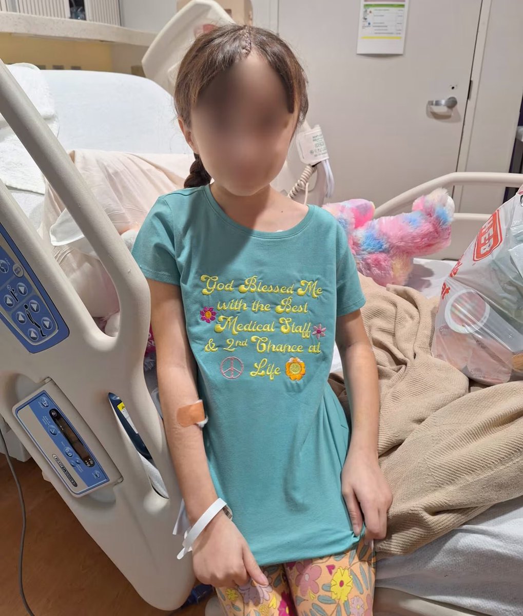 This 10-year-old U.S. citizen, who was traveling to a medical checkup with a swollen brain after recovering from cancer, was deported by Tom Homan’s pathetic operation because her parents were not documented. 

Nothing says “greatest country in the world” like kicking out a sick