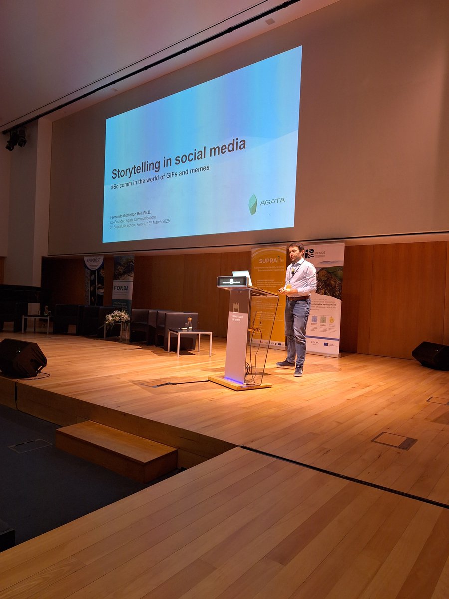 SupraLife (@supralife_eu) on Twitter photo Kicking off the day with an engaging session on #ScienceCommunication! 📢
<a href="/gomobel/">Fer 🚀</a>, Rute Pereira (ejrquartz), Miguel Leal (<a href="/SciCrunchers/">Science Crunchers</a>) & <a href="/CarlaRLourenco/">Carla Lourenço</a> (<a href="/CORDAP_/">G20 CORDAP</a>) discussed how to leverage social media for research visibility & public engagement! 🔬 #SupraLife #SoftSkillsDay2 Kicking off the day with an engaging session on #ScienceCommunication! 📢
<a href="/gomobel/">Fer 🚀</a>, Rute Pereira (ejrquartz), Miguel Leal (<a href="/SciCrunchers/">Science Crunchers</a>) & <a href="/CarlaRLourenco/">Carla Lourenço</a> (<a href="/CORDAP_/">G20 CORDAP</a>) discussed how to leverage social media for research visibility & public engagement! 🔬 #SupraLife #SoftSkillsDay2