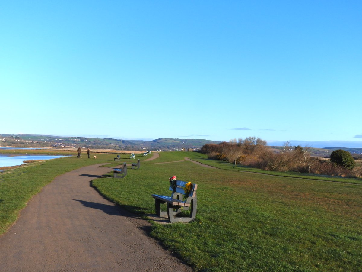 Loughor foreshore this morning, stunning morning