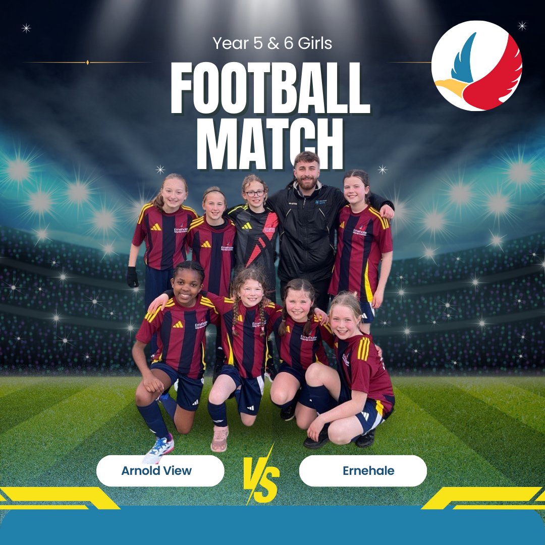 The Girls year 5 and 6 football team had their first game of the season last night. The girls worked well as a team and secured their first win of the year, with a score of  9-0! Well done girls. Thank you to Mr C for accompanying the team and to Arnold View for hosting us.