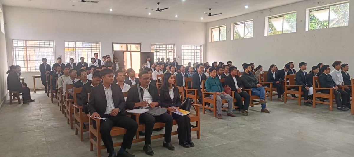 APPSC_Official's tweet image. Outreach program conducted by the Arunachal Pradesh Public Service Commission at Jarbom Gamlin Government Law College on 6th March, 2025.