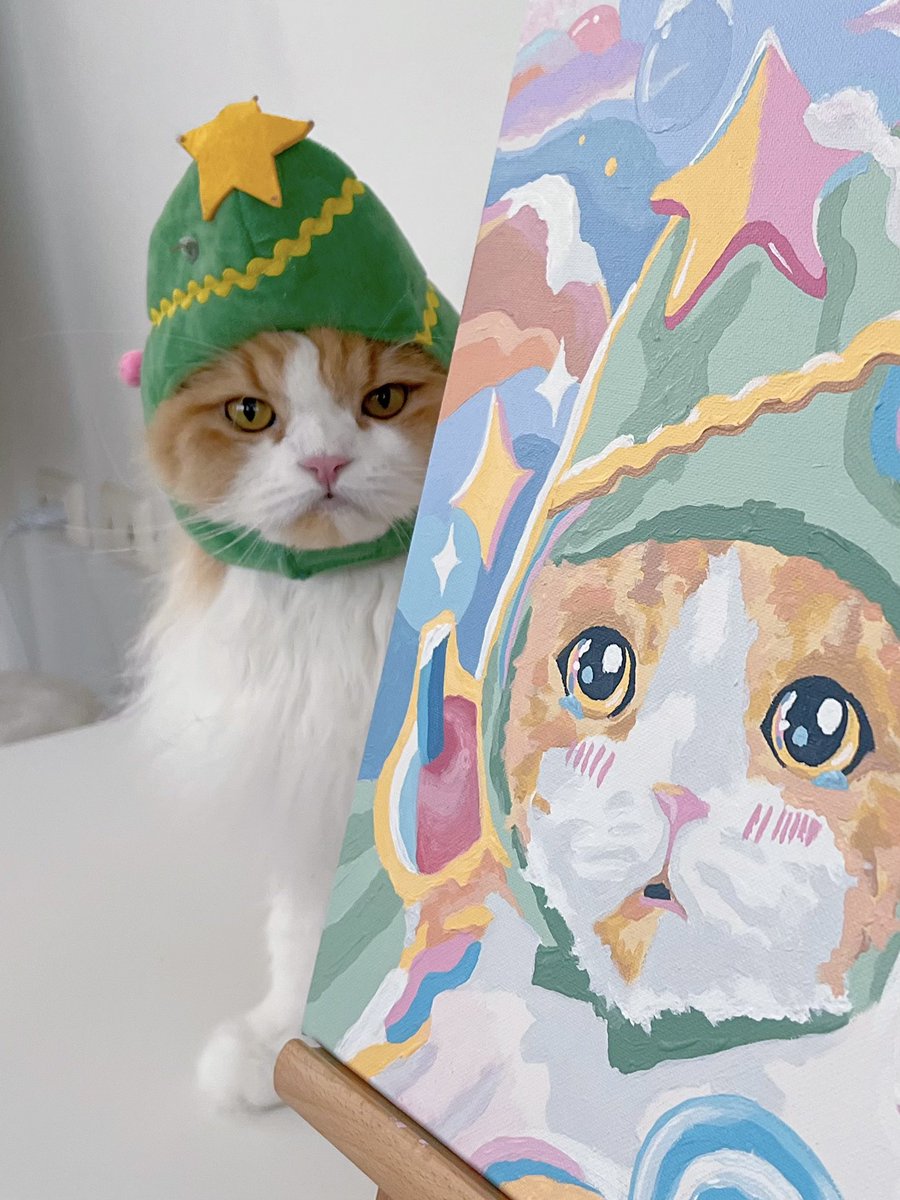 “Magical candy” 🍭

#cat #izekirati #painting #catart #art #artwork #artist #illustration #drawing #acrylicpainting #cuteart