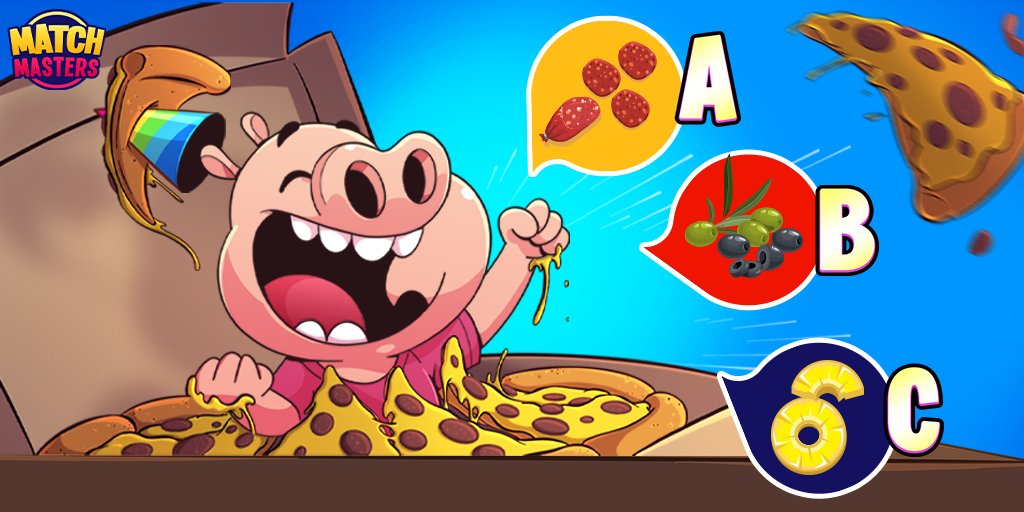 match_masters's tweet image. A warm pizza on a cold March night - perfection! 🍕❄️
What toppings are you adding? Share your pizza combos &amp;amp; your player ID below for the chance to win 8,000 coins! 💬

#matchmasters