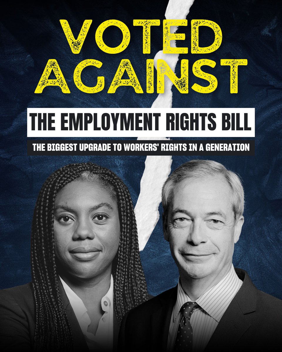 JoStevensLabour's tweet image. 💪 The #EmploymentRights Bill passed the Commons last night – delivering a major victory for working people across Wales. 

❌ The Tories &amp;amp; Reform tried to block it at every turn. 

🌹 This @UKLabour Government will strengthen rights and #MakeWorkPay.