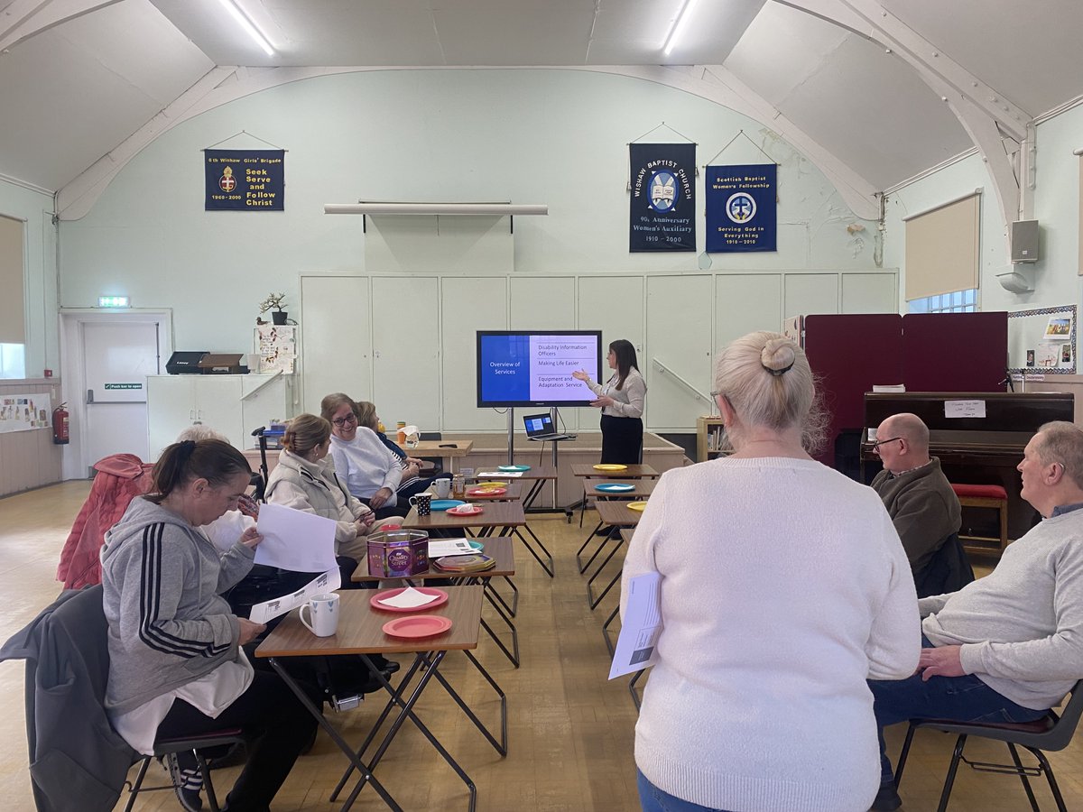 North Lanarkshire Disability Forum tweet media