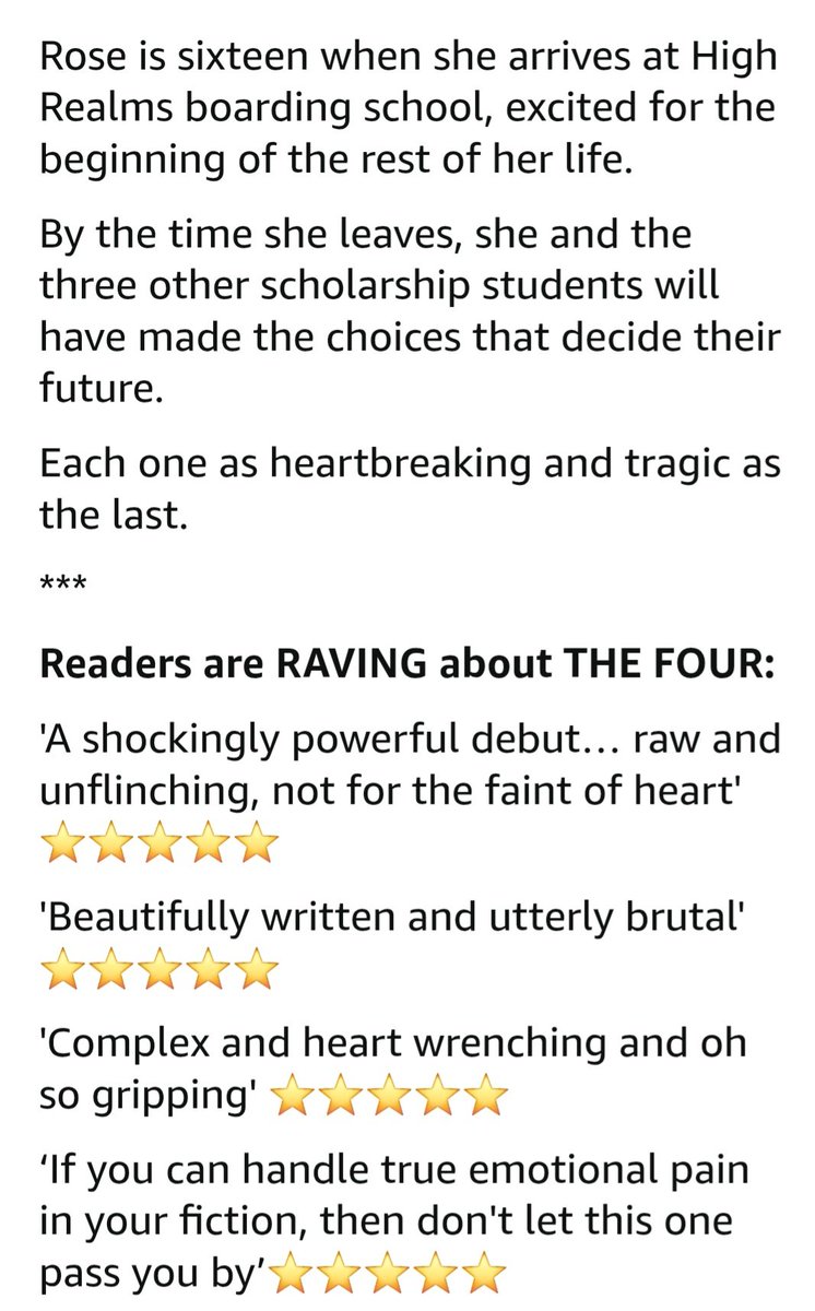 Jude Wright/UK/Blogger/Reviewer/she/her🏳️🌈 (@judefire33) on Twitter photo Out now in paperback the book readers have raved about #TheFour by <a href="/elliekeel1/">Ellie Keel</a> <a href="/HQstories/">HQ Stories</a> #TheFourPublication #BookTwitter #PaperbackFiction #Books Out now in paperback the book readers have raved about #TheFour by <a href="/elliekeel1/">Ellie Keel</a> <a href="/HQstories/">HQ Stories</a> #TheFourPublication #BookTwitter #PaperbackFiction #Books
