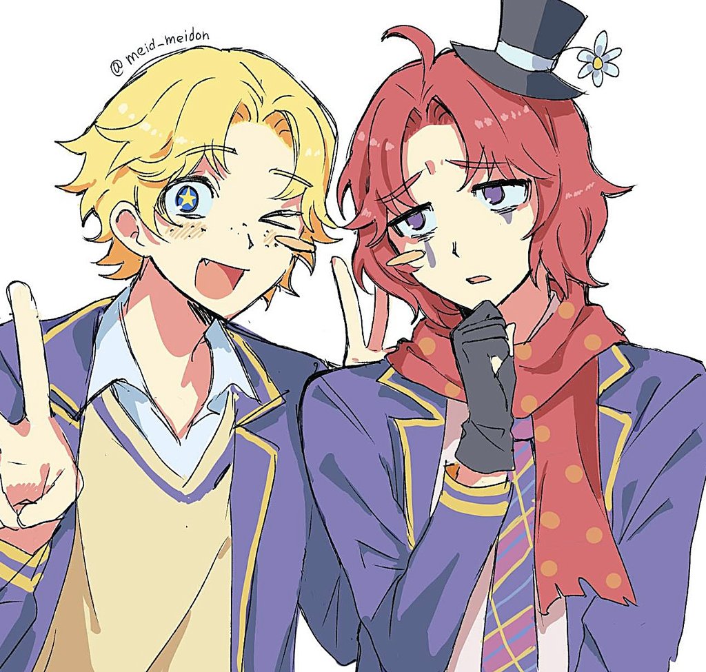 maid_meidon's tweet photo. 学パロ🤹‍♂️🚀… #マイジョカ https://t.co/B7DUoHSBH2