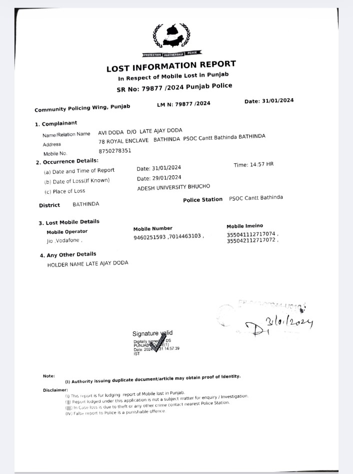 Avidoda0001's tweet photo. @SaanjhPB  I forget my uid can you please help me in retrieving it. I want to check status of my complaint https://t.co/tOg9paspmv