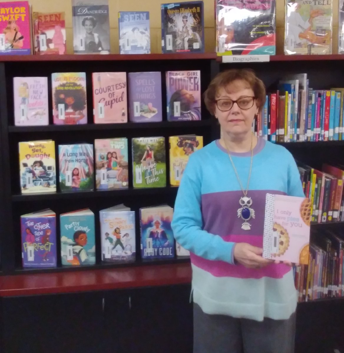 Ms. Yingling Reads . (@msyingling) on Twitter photo Some pastel book covers like <a href="/snelsonbooks/">Suzanne Nelson</a> I ONLY HAVE PIES FOR YOU, <a href="/jennanntorres/">Jennifer Torres</a> <a href="/LittleBrownYR/">Little, Brown Young Readers</a> FRESH NEW FACE OF GRISELDA, <a href="/sherriwinston/">Sherri Winston—Shark Teeth and The Braid Girls</a> LOTUS BLOOM et al. Some pastel book covers like <a href="/snelsonbooks/">Suzanne Nelson</a> I ONLY HAVE PIES FOR YOU, <a href="/jennanntorres/">Jennifer Torres</a> <a href="/LittleBrownYR/">Little, Brown Young Readers</a> FRESH NEW FACE OF GRISELDA, <a href="/sherriwinston/">Sherri Winston—Shark Teeth and The Braid Girls</a> LOTUS BLOOM et al.