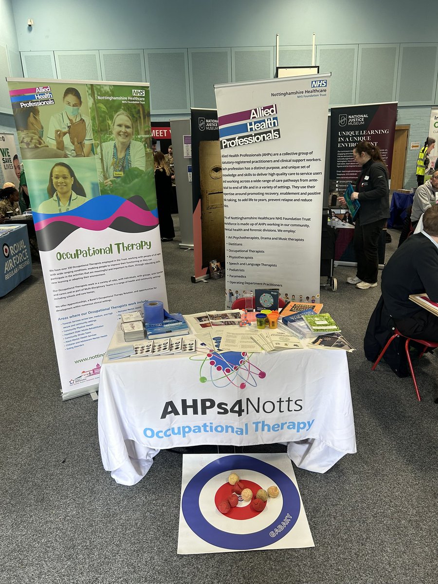 Nottinghamshire SLT’s ID & MH (@notts_id_mh_slt) on Twitter photo Some members of the SLT, OT and Physio Team from <a href="/AHPsNottsHC/">NottshcAHPs</a> are at South Nottinghamshire Academy today to represent AHP and AHP Support Worker careers! Looking forward to chatting to the students and showing them what we do! 🗣️ <a href="/NottsHealthcare/">Nottinghamshire Healthcare</a> Some members of the SLT, OT and Physio Team from <a href="/AHPsNottsHC/">NottshcAHPs</a> are at South Nottinghamshire Academy today to represent AHP and AHP Support Worker careers! Looking forward to chatting to the students and showing them what we do! 🗣️ <a href="/NottsHealthcare/">Nottinghamshire Healthcare</a>