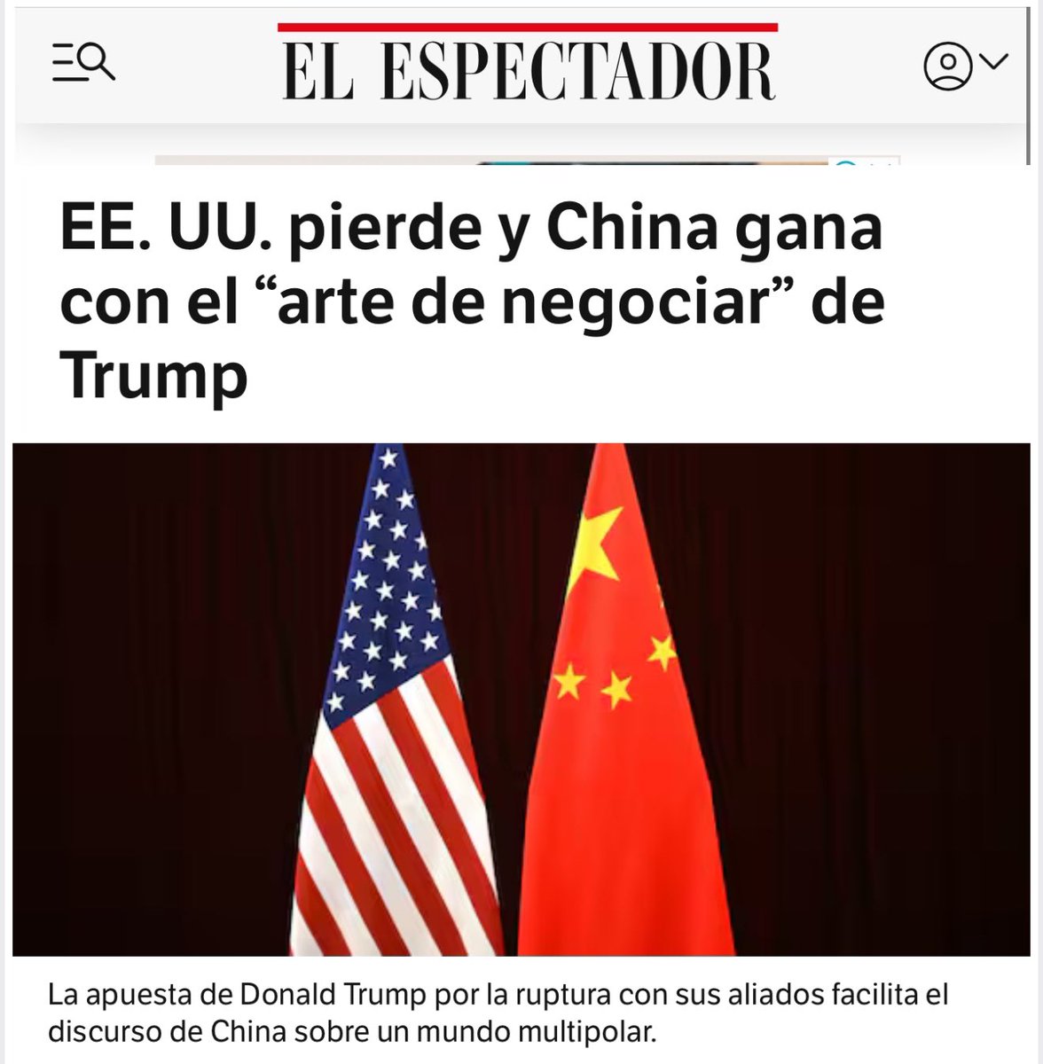 Nadie quiere dejar de negociar con Estados Unidos, es un gran aliado económico y hay que cuidarlo. Pero debemos tener claro que el porcentaje de la población mundial sin los Estados Unidos es del 96% ¿Hay algo que no estamos viendo? 
Haremos un gran evento internacional sobre
