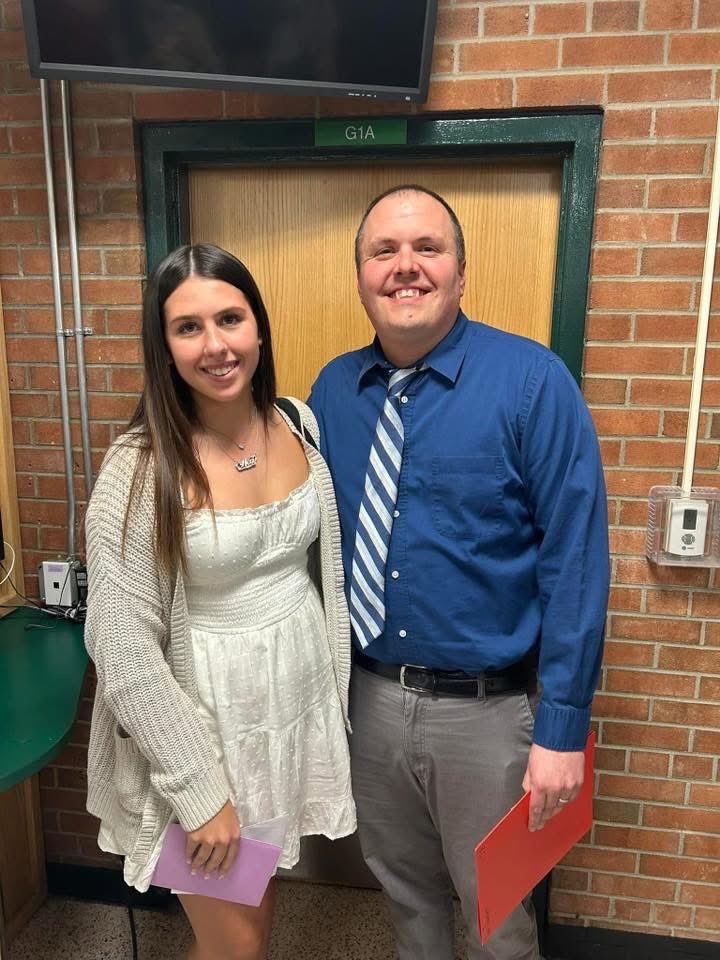 Last night I was chosen to be a former students NHS sponsor. What an incredible honor and I’m so grateful and humbled to have played a small part in this young lady’s life. She is a remarkable young g person with the world at her feet! Keep moving mountains, Ava!