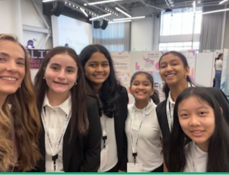 Dodgen’s Design Thinking Club with their teacher, Marwa Crisp are showing out as fierce competitors at the State Finals of the Inventure Challenge at Georgia Tech today!!!!!