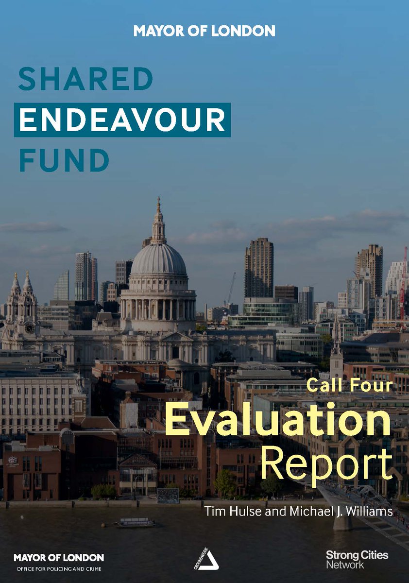 .<a href="/Strong_Cities/">Strong Cities</a> is proud to have supported <a href="/MOPACLdn/">MOPAC</a> as the evaluator for Call Four of the #SharedEndeavourFund, a £930,000 civil society fund administered by @Groundworkuk to address intolerance, hate &amp; extremism in #London 🇬🇧. 1/3

Learn more: bit.ly/4kKXew0