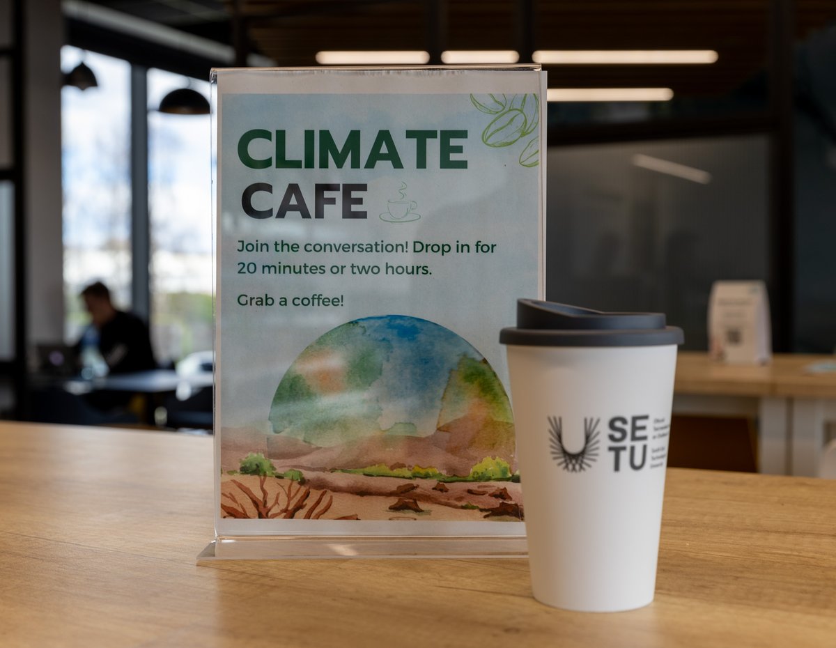 SETUCWGreenCampus (@setucwgreencamp) on Twitter photo Yesterday we held our second #climatecafe & had the opportunity to create a space for students & staff to share their experiences & views on #climatejustice. We also learned what further actions need to take place on campus to support meaningful #climateaction. <a href="/SETUIreland/">South East Technological University</a> Yesterday we held our second #climatecafe & had the opportunity to create a space for students & staff to share their experiences & views on #climatejustice. We also learned what further actions need to take place on campus to support meaningful #climateaction. <a href="/SETUIreland/">South East Technological University</a>