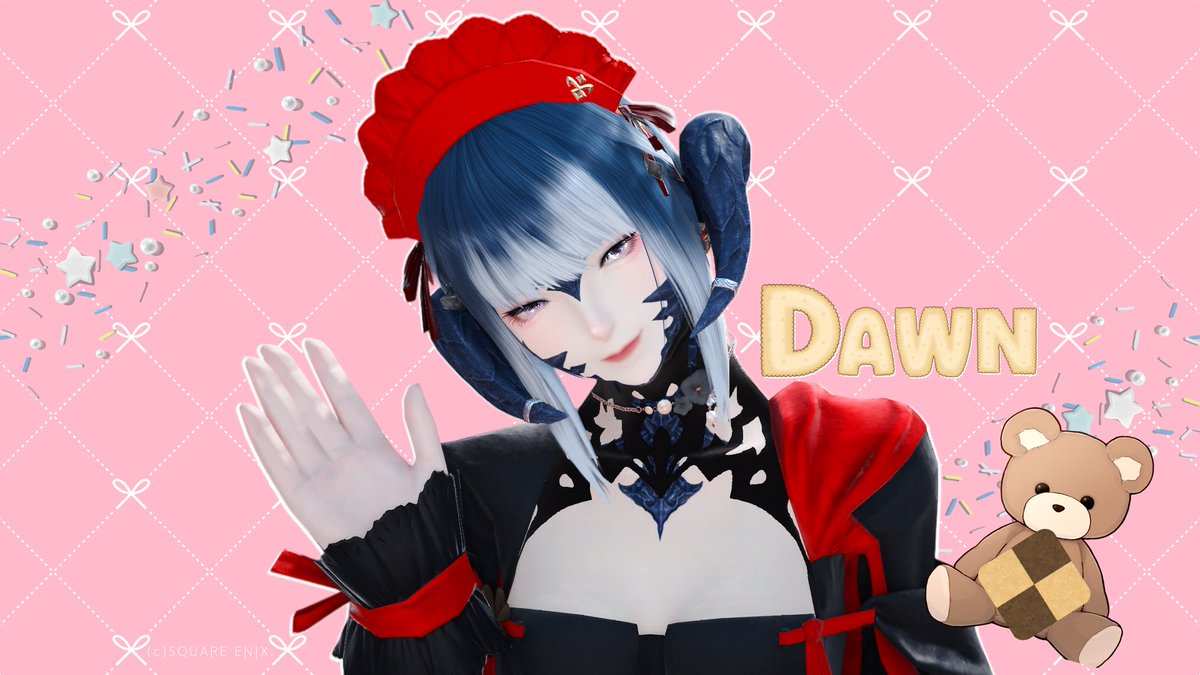 待ち人さん、こんばんは！はじめましてっ！
#カシェプリ🎀🥀 でお給仕させていただきます、赤ずきんの Dawn(どーん) と申します！🧸

待ち人さんとお茶会でお会い出来るのが今からすっごく楽しみだよ～！💐*·̩͙𓈒𓂂𓏸

オオカミさんに食べられないように気をつけてカシェプリまで来てね？🐺