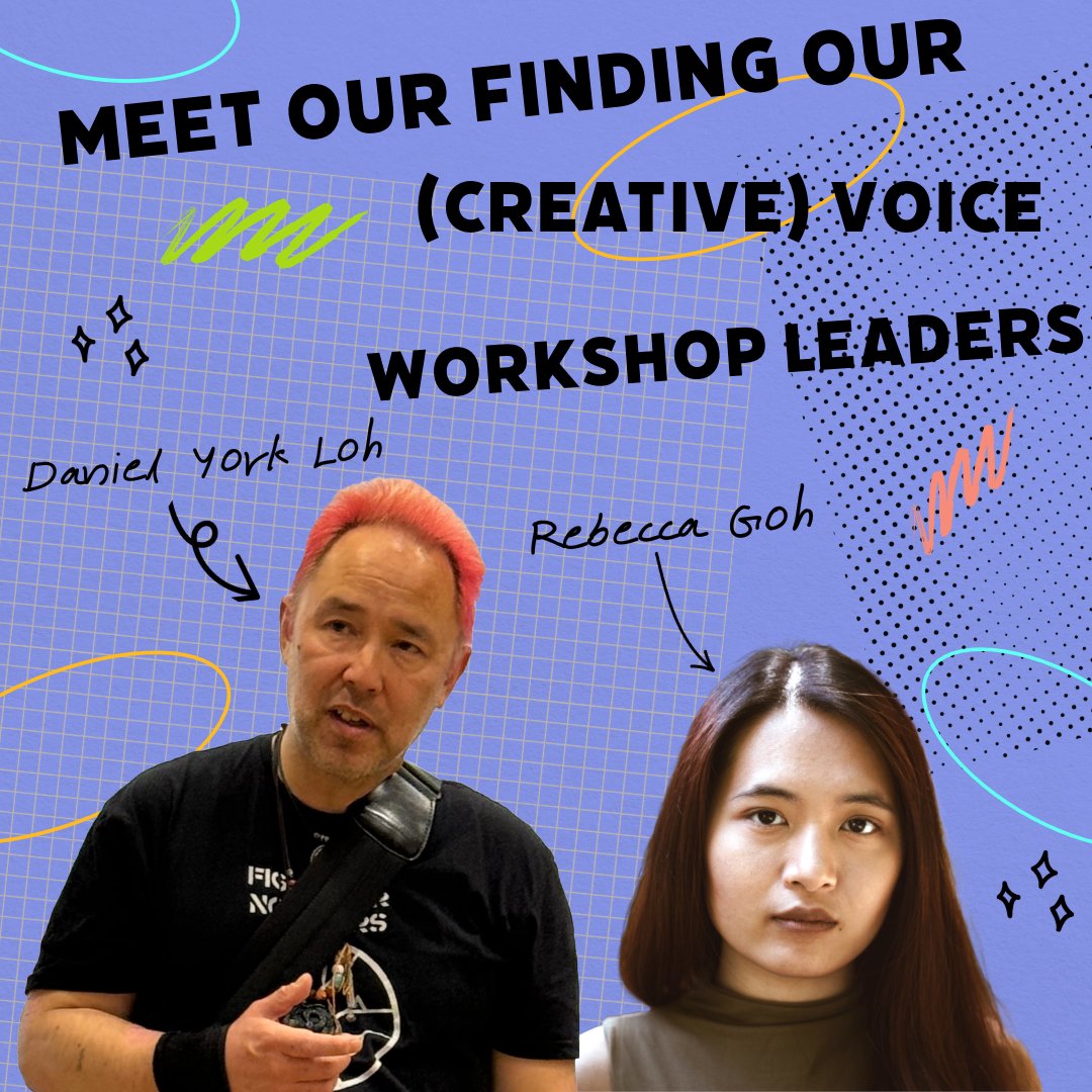 Kakilang (@kakilangarts) on Twitter photo 🎨 Meet Our FOCV Workshop Leaders
✨Rebecca Goh <a href="/FromABTheatre/">from (a)basement theatre collective</a> – Theatre director, writer & dramaturg exploring interdisciplinary storytelling.
✨Daniel York Loh @danielyorkloh – Performer, writer & filmmaker with works staged at top theatres.
📢 Sign up now! 🔗 in bio 🎨 Meet Our FOCV Workshop Leaders
✨Rebecca Goh <a href="/FromABTheatre/">from (a)basement theatre collective</a> – Theatre director, writer & dramaturg exploring interdisciplinary storytelling.
✨Daniel York Loh @danielyorkloh – Performer, writer & filmmaker with works staged at top theatres.
📢 Sign up now! 🔗 in bio
