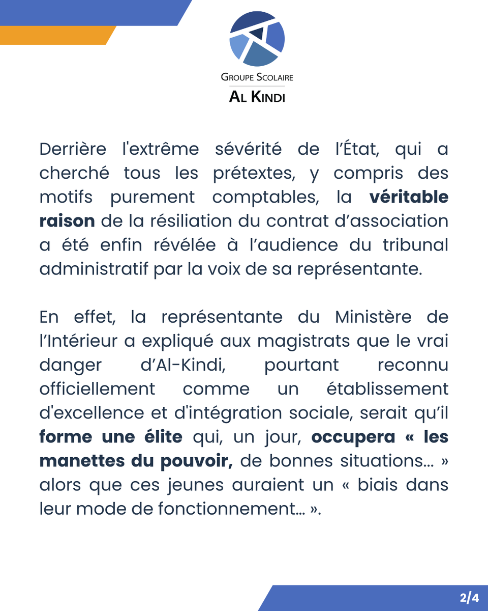alkindi_GS's tweet photo. LE COMBAT CONTINUE POUR AL-KINDI

Restons soudés et unis face à cette islamophobie d'État, on ne lâche rien ! ✊🏻

Écrivons l'histoire ensemble : https://t.co/nWXVbHJB4h https://t.co/2yp6Ucf0QS