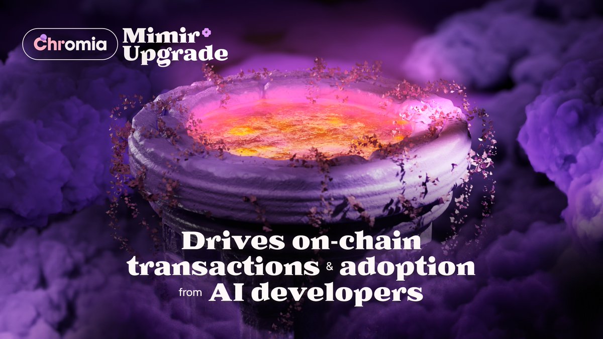 Al developers, it's almost time! ⌛️

⛓️ With the Mimir Upgrade, Chromia is bringing Al inference + Vector Databases ON-CHAIN.

The Al x Blockchain era has begun.

Are you in? 🫵