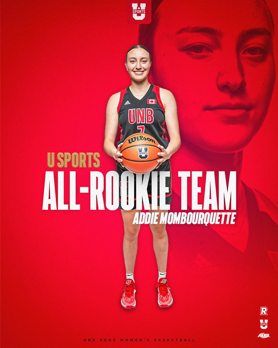 Just getting started! 🌟

Congratulations to Addie Mombourquette on being named to the 2024-25 U SPORTS All-Rookie Team and a finalist for Rookie of the Year!

Addie made an immediate impact, showcasing her talent and poise on the court. We can’t wait to see what’s next for this