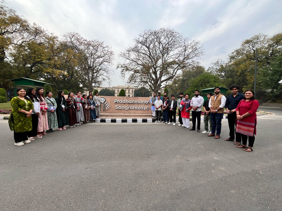 Students Experience in Regional Understanding (SERU) delegates at Pradhanmantri Sangrahalaya this morning!